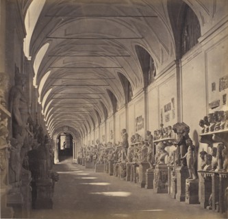 Interior Of Museum, Printed c.1860. Creator: Robert MacPherson.