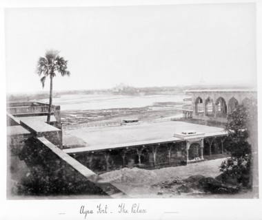 Agra Fort, The Palace, Late 1860s. Creator: Samuel Bourne.