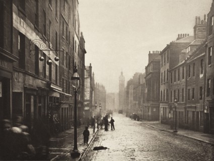 High Street From College Open (#4), Printed 1900. Creator: Thomas Annan.