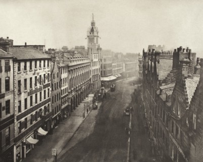 Trongate From Tron Steeple (#17), Printed 1900. Creator: Thomas Annan.