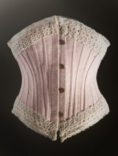 Corset, England, between 1890 and 1895. Creator: Unknown.