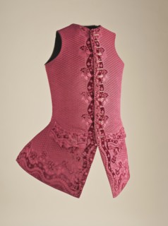 Man’s waistcoat, French, c.1750. Creator: Unknown.