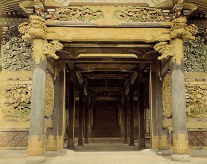 Inside Temple, 1865. Creator: Unknown.