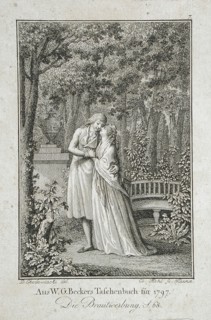 Illustration for 'Becker's Almanac for 1798', 1798. Creators: Daniel Nikolaus Chodowiecki, Clemens Kohl.