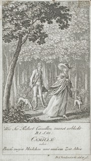 Title Page for 'Camille', 1787. Creator: Daniel Nikolaus Chodowiecki.