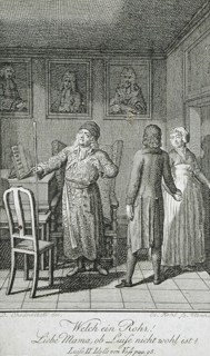 Illustration for 'Becker's Almanac for 1798', c1798. Creator: Daniel Nikolaus Chodowiecki.
