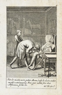 Plate 6 for J.G. Muller's 'Siegfried von Lindenberg', 1783. Creator: Daniel Nikolaus Chodowiecki.