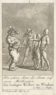 Plate 1 for Shakespeare's 'Macbeth', 1784. Creator: Daniel Nikolaus Chodowiecki.
