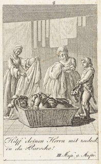 Plate 4 for Shakespeare's 'Macbeth', 1784. Creator: Daniel Nikolaus Chodowiecki.