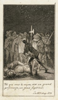 Illustration for Le Sage's 'Gil Blas', 1783. Creator: Daniel Nikolaus Chodowiecki.