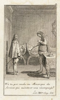 Illustration for Le Sage's 'Gil Blas', 1783. Creator: Daniel Nikolaus Chodowiecki.