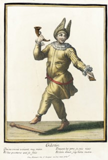 Recueil des modes de la cour de France, 'Gilotin', Bound 1703-1704. Creator: Henri Bonnart.