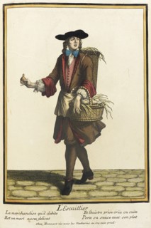 Recueil des modes de la cour de France, 'L'Escaillier' (image 1 of 2), Bound 1703-1704. Creator: Henri Bonnart.