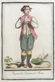 Costumes de Différents Pays, 'Paysan des Environs de Berne', c1797. Creators: Jacques Grasset de Saint-Sauveur, LF Labrousse.