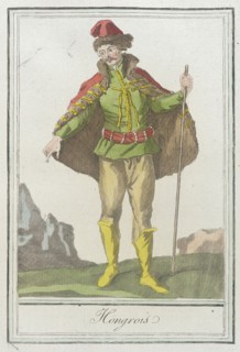 Costumes de Différents Pays, 'Hongrois', c1797. Creators: Jacques Grasset de Saint-Sauveur, LF Labrousse.