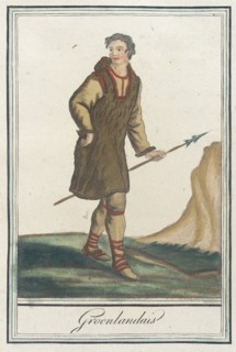 Costumes de Différents Pays, 'Groenlandais', c1797. Creators: Jacques Grasset de Saint-Sauveur, LF Labrousse.