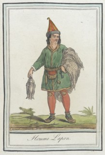 Costumes de Différents Pays, 'Homme Lapon', c1797. Creators: Jacques Grasset de Saint-Sauveur, LF Labrousse.