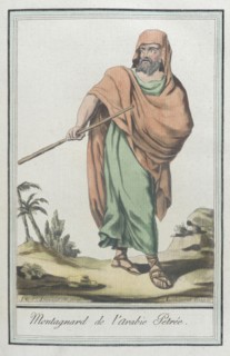 Costumes de Différents Pays, 'Montagnard de l'Arabie Petrée', c1797. Creators: Jacques Grasset de Saint-Sauveur, LF Labrousse.