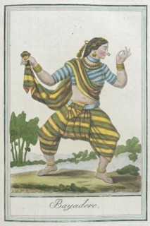 Costumes de Différents Pays, 'Bayadere', c1797. Creators: Jacques Grasset de Saint-Sauveur, LF Labrousse.