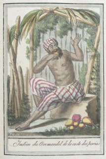 Costumes de Différents Pays, 'Indien du Coromandel de la Caste des Parias', c1797. Creators: Jacques Grasset de Saint-Sauveur, LF Labrousse.
