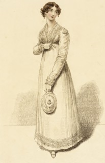 Fashion Plate (Dinner Dress), 1815. Creator: John Bell.