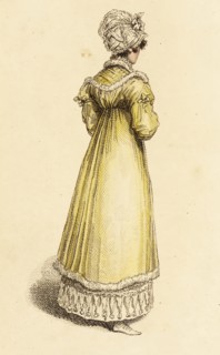 Fashion Plate (Walking Dress), 1815. Creator: John Bell.