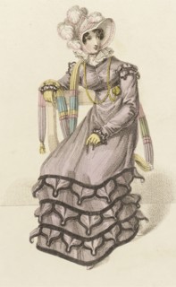 Fashion Plate (English Carriage Dress), 1820. Creator: John Bell.