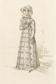 Fashion Plate (Carriage Dress), 1821. Creator: John Bell.