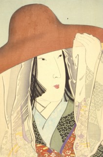 Lady Sei Shonagon (image 2 of 3), 1896. Creator: Kobayashi Kiyochika.