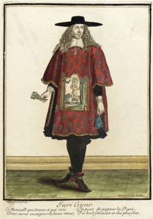 Recueil des modes de la cour de France, 'Juré Crieur', between circa 1678 and circa 1693. Creator: Nicolas Bonnart.
