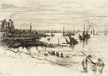 The Inn, Purfleet, 1869. Creator: Francis Seymour Haden.