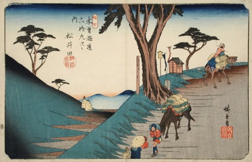 Matsuida, Station 17, c1838. Creator: Ando Hiroshige.