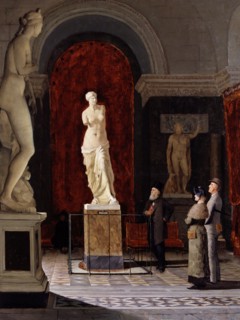 Interior from the Louvre, 1883. Creator: John Forssell.