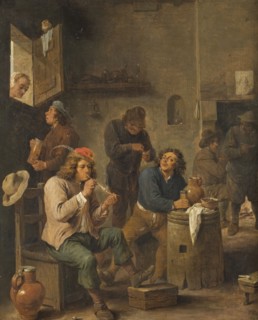 Interior of a Tavern, 1661. Creator: David Teniers II.