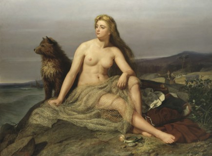 Kraka, 1862. Creator: Marten Eskil Winge.