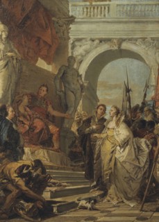 The Continence of Scipio, early-mid 18th century. Creator: Giovanni Battista Tiepolo.
