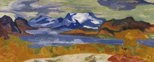 On the Way to "Sjöfallet", 1935. Creator: Helmer Osslund.