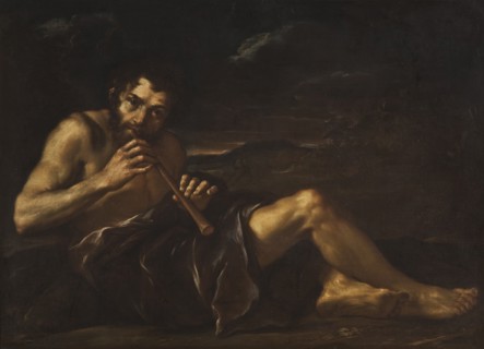 Shepherd Playing the Pipe. Creator: Unknown.