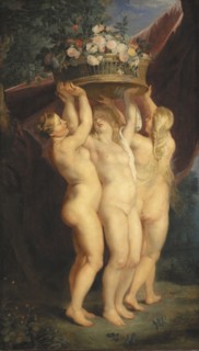 The Three Graces, c1620-1625. Creator: Workshop of Peter Paul Rubens.