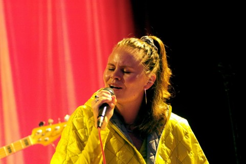 Liselotte Ostblom, Robert Mitchell True Think, Battle Jazz Festival, Battle, East Sussex, July 2023. Creator: Brian O'Connor.