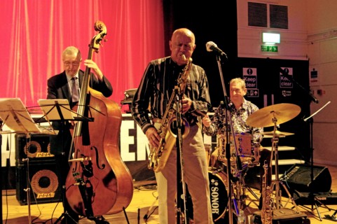 Art Themen Project, Battle Jazz Festival, Battle, East Sussex, July 2023. Creator: Brian O'Connor.