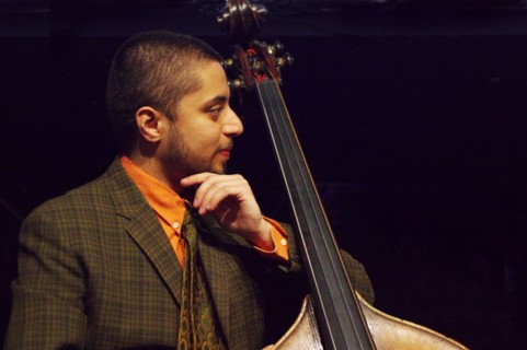 Xhosa Cole Trio, Splash Point Jazz Club, Fishermen’s Club, Eastbourne, East Sussex, 26 April 2023. Creator: Brian O'Connor.