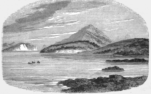 'View in Magellan's Straits; Old South American Geographies', 1875. Creator: Unknown.