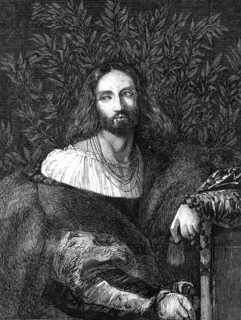 The Beaucousin Collection at the National Gallery - "Ariosto" by Titian, 1860. Creator: Unknown.