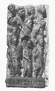 'Bas-reliefs from an Indian Temple; Notes on the Ancient Temples of India', 1875. Creator: Unknown.