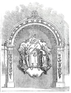 New drinking-fountain in Bishopsgate, 1860. Creator: Unknown.