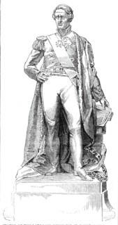 Statue of the late Lord Lyons for St. Paul's Cathedral, 1860. Creator: Unknown.