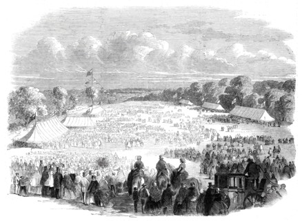 Ragged School Festival at Muswell-Hill, 1860. Creator: Unknown.
