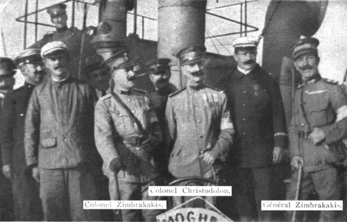 'Les evenements d'orient; Les chefs militaires du mouvement national', 1916. Creator: Unknown.