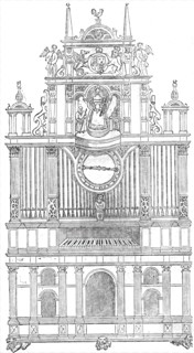 Curious musical instruments of the sixteenth century, 1860. Creator: Unknown.